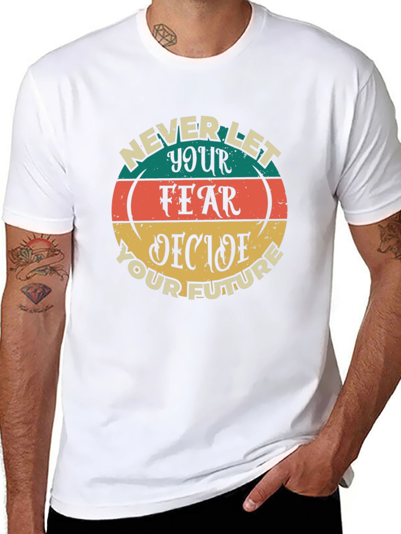 Inspirational Slogan Graphic Tee