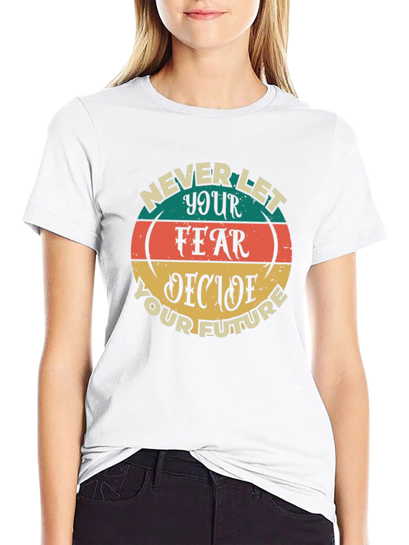 Inspirational Slogan Graphic Tee
