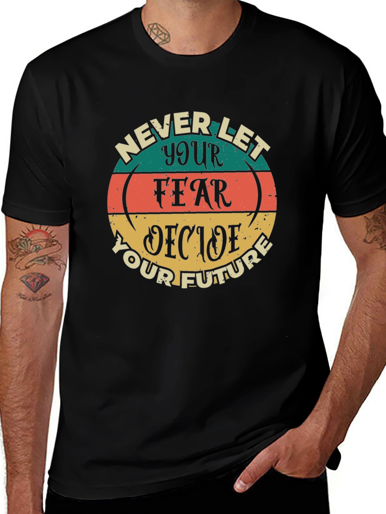 Inspirational Slogan Graphic Tee