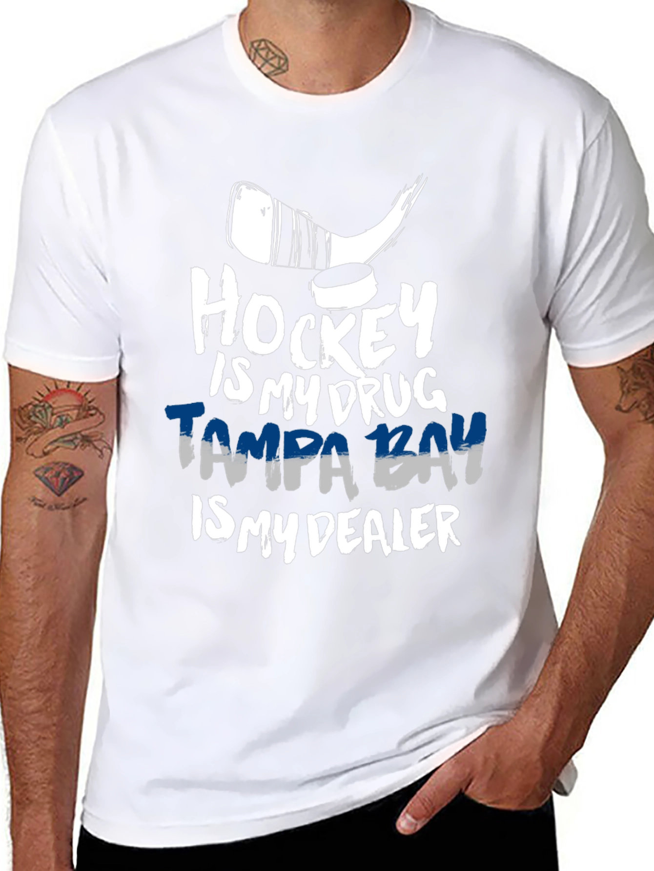Hockey is My Drug Tampa Bay T-Shirt