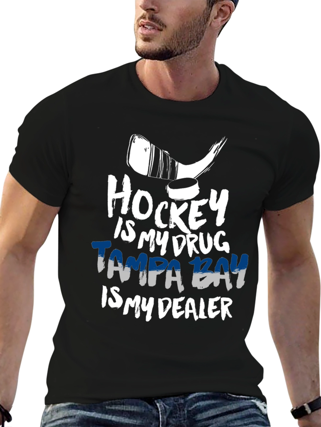 Hockey is My Drug Tampa Bay T-Shirt