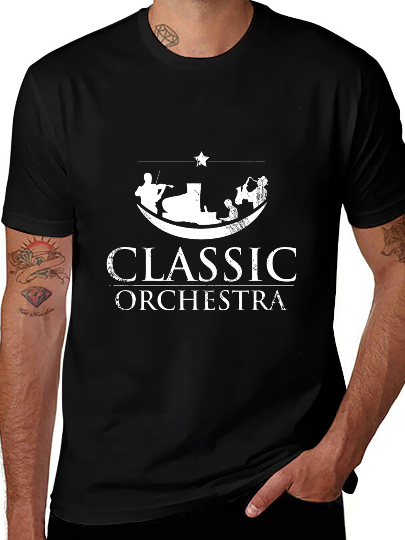 Classic Orchestra Black T-Shirt