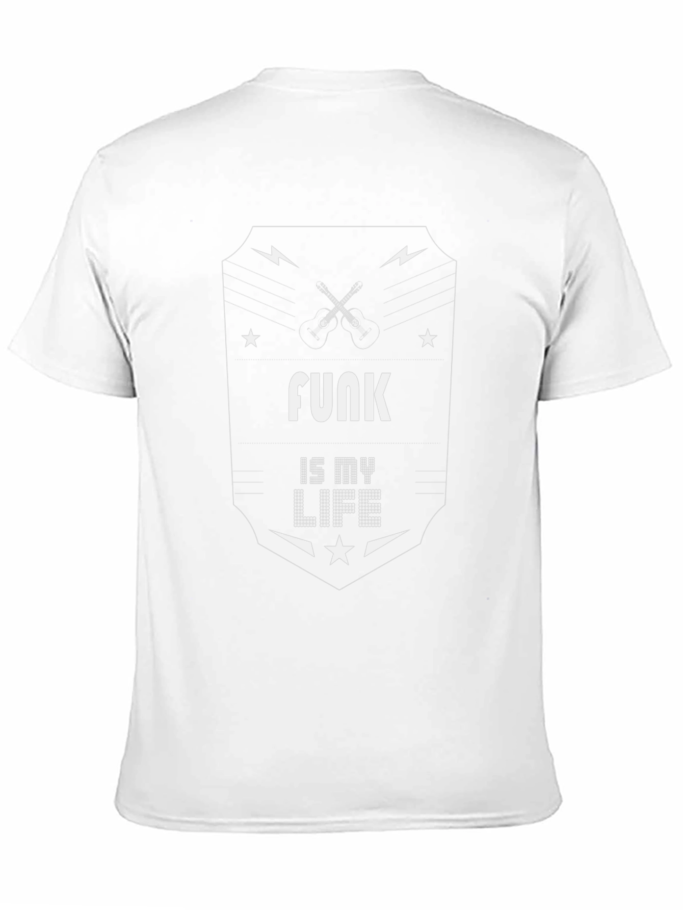 Funk is My Life Black Graphic Tee