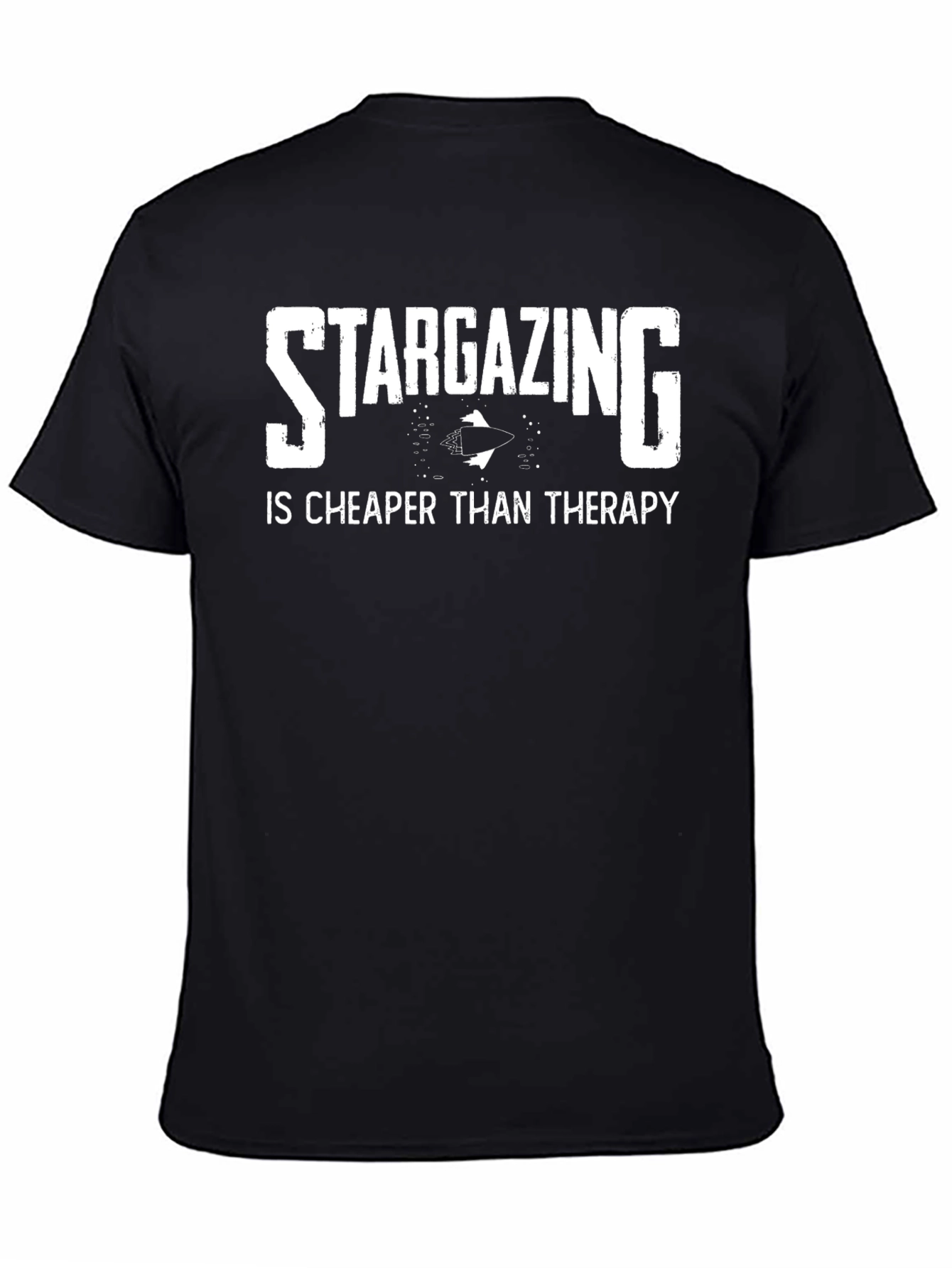 Stargazing Therapy Graphic T-Shirt