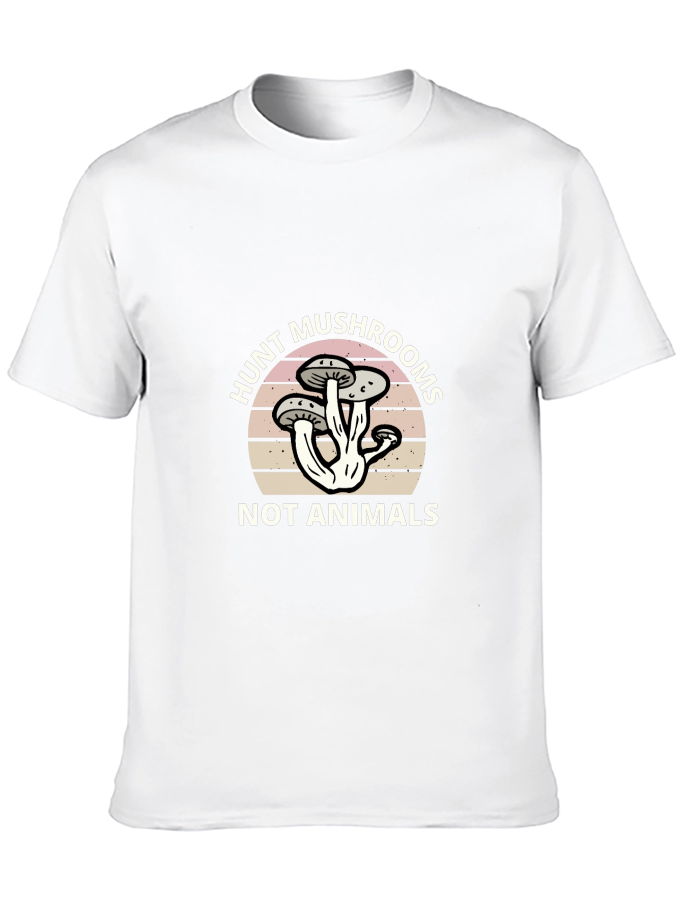 Hunt Mushrooms T-Shirt - Vegan Foraging Apparel
