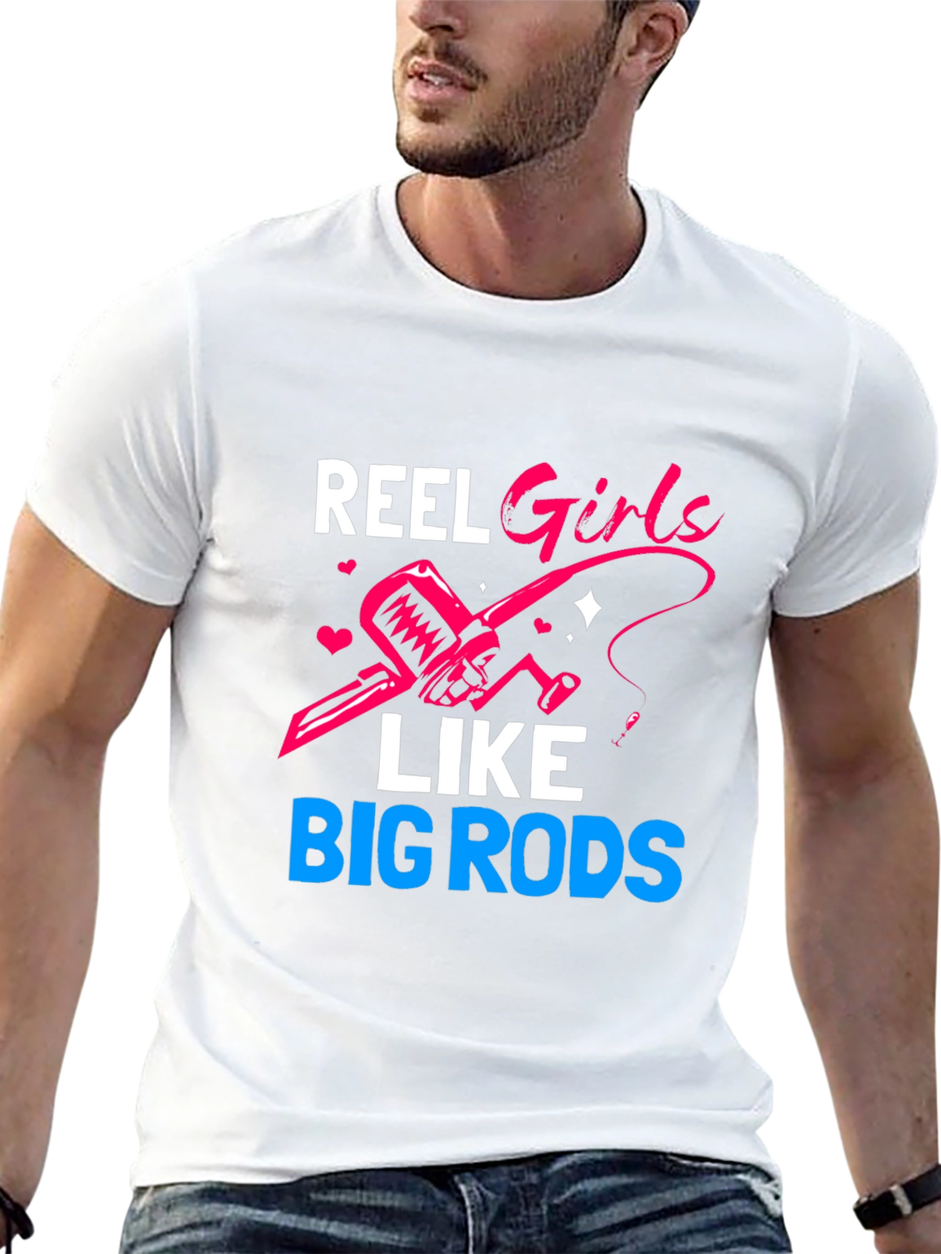 Reel Girls Like Big Rods T-Shirt Fishing