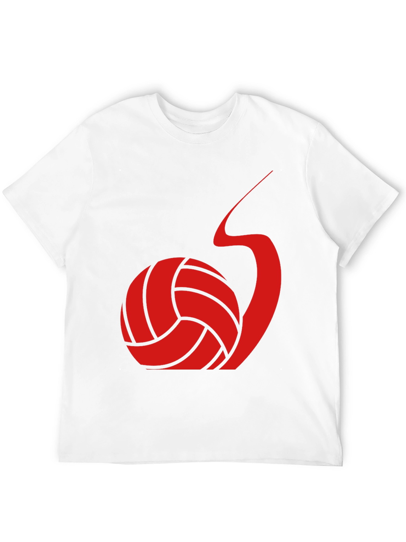 Volleyball Snail Graphic Tee - Unique Sports T-Shirt