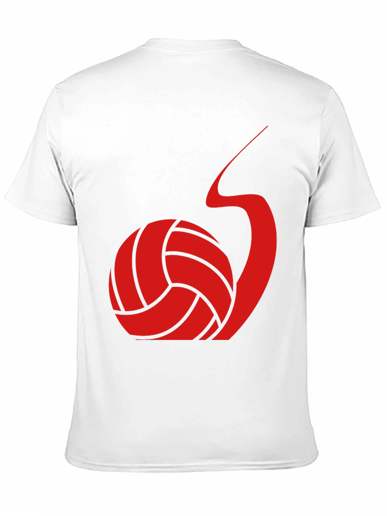 Volleyball Snail Graphic Tee - Unique Sports T-Shirt