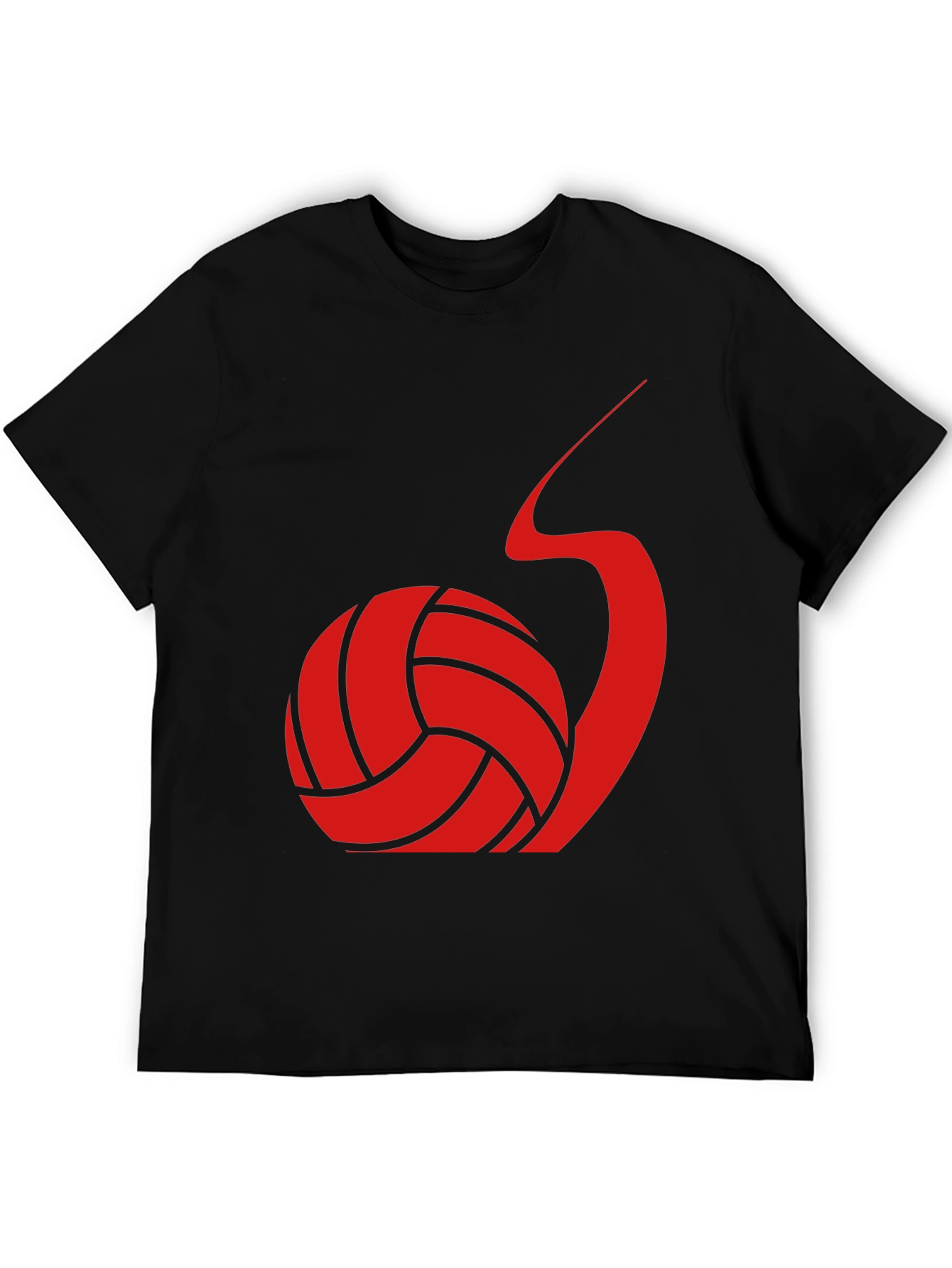 Volleyball Snail Graphic Tee - Unique Sports T-Shirt