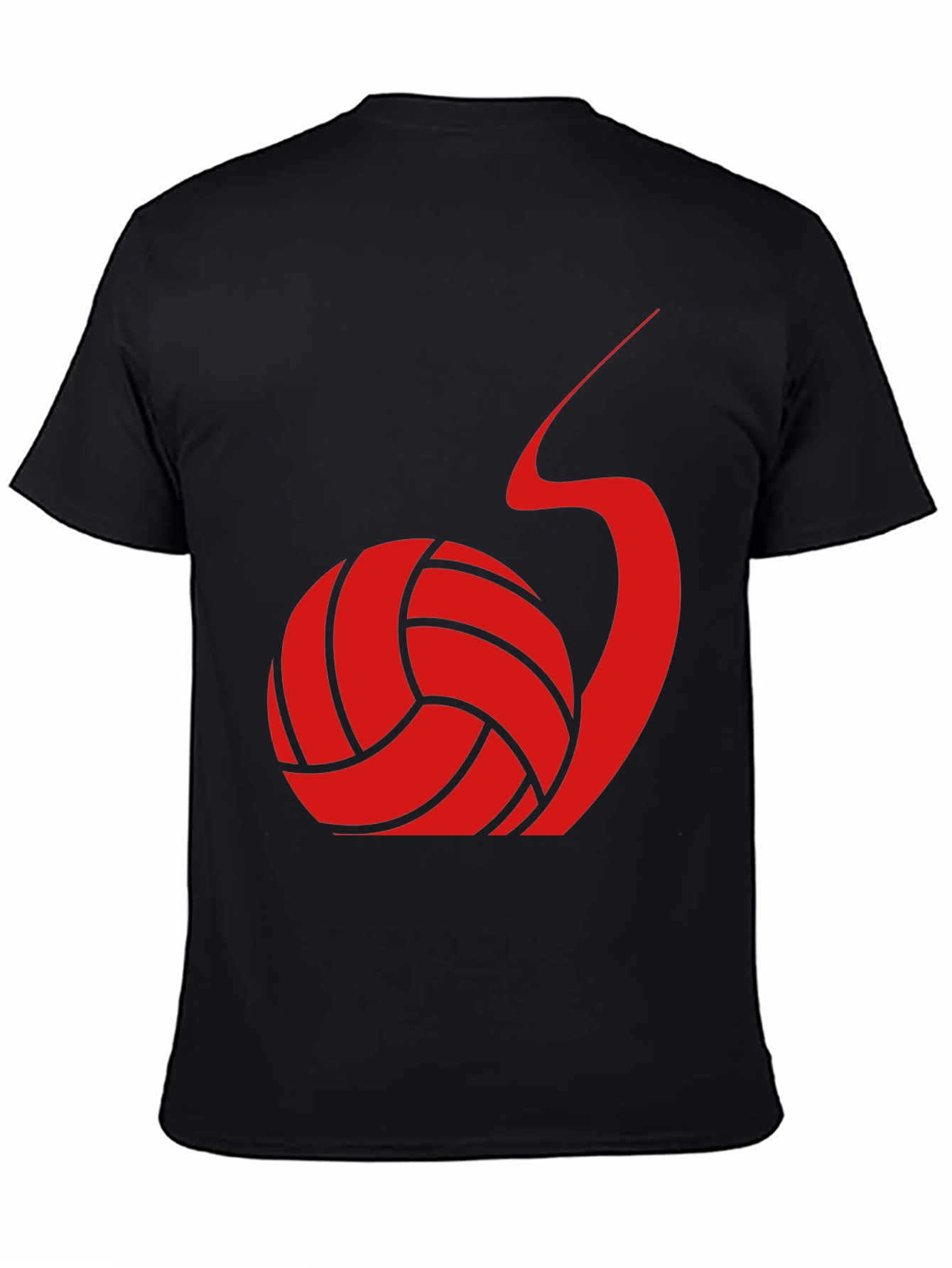 Volleyball Snail Graphic Tee - Unique Sports T-Shirt