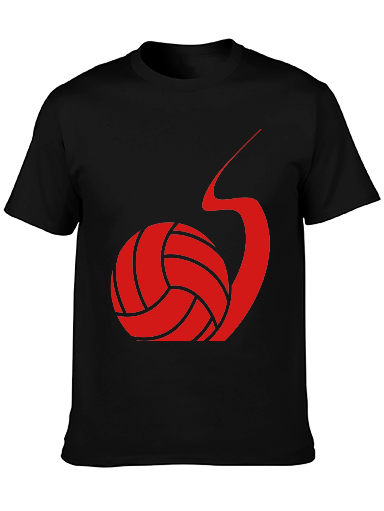 Volleyball Snail Graphic Tee - Unique Sports T-Shirt