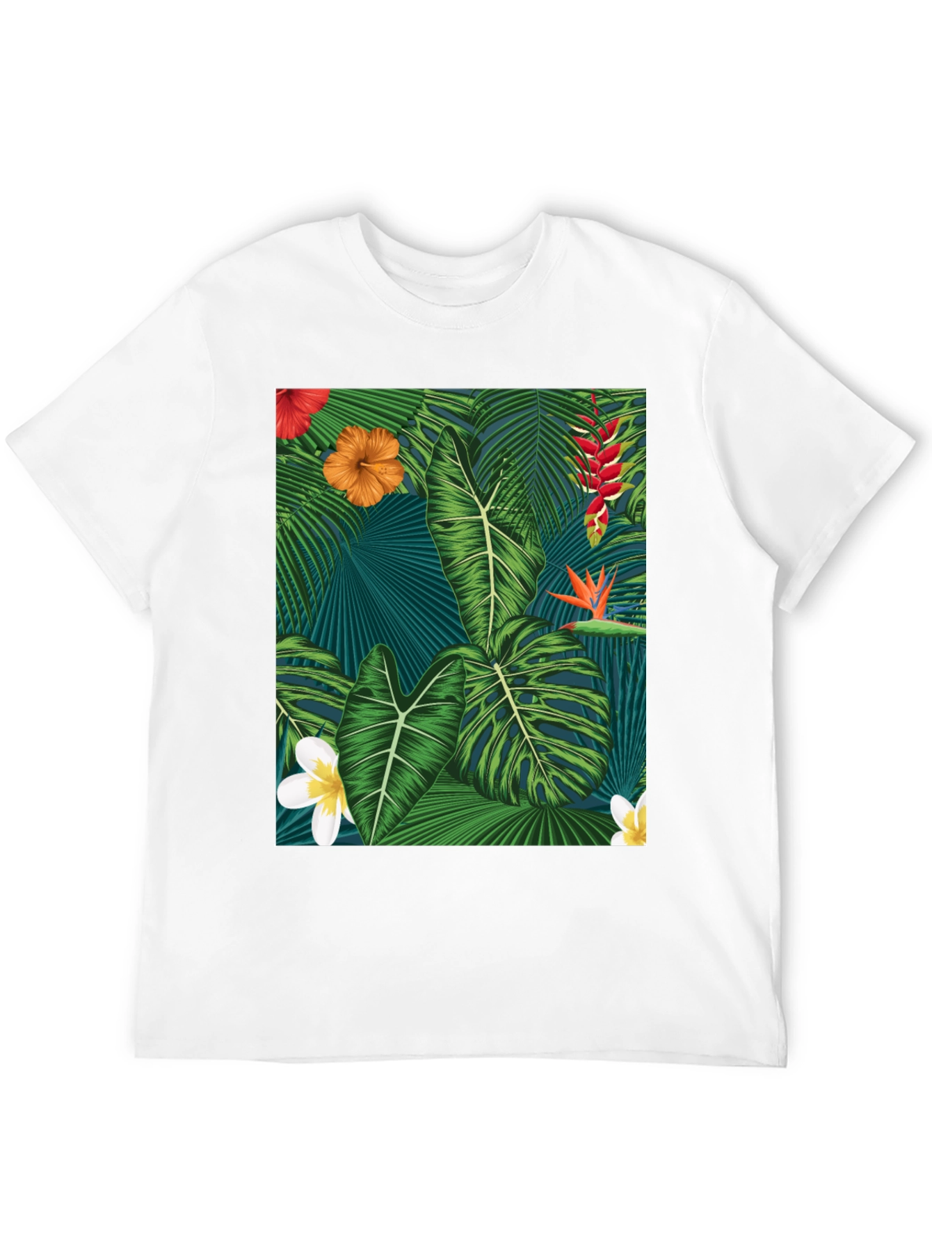 Tropical Paradise Graphic T-Shirt