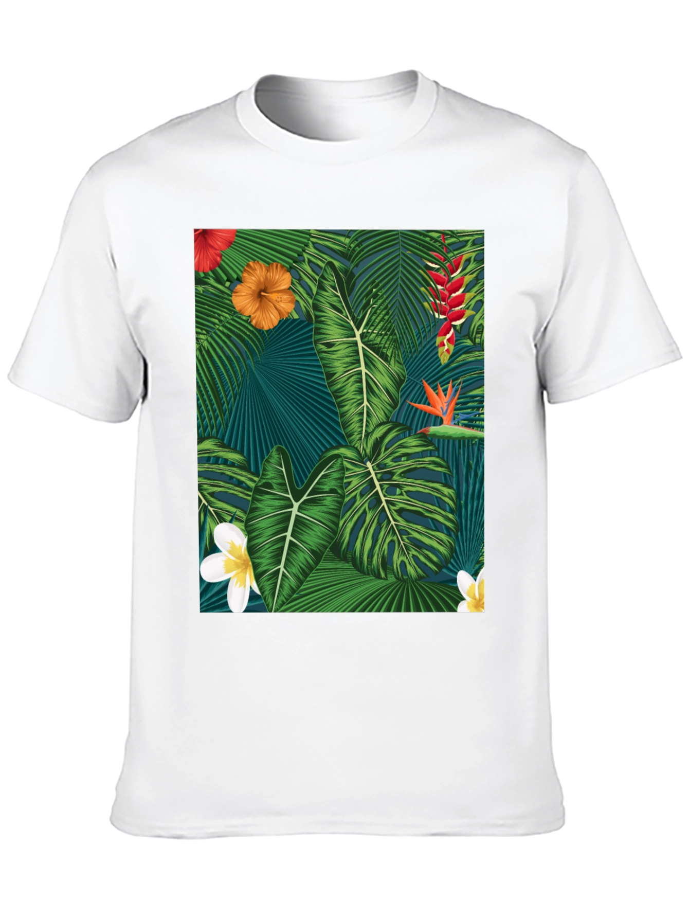Tropical Paradise Graphic T-Shirt