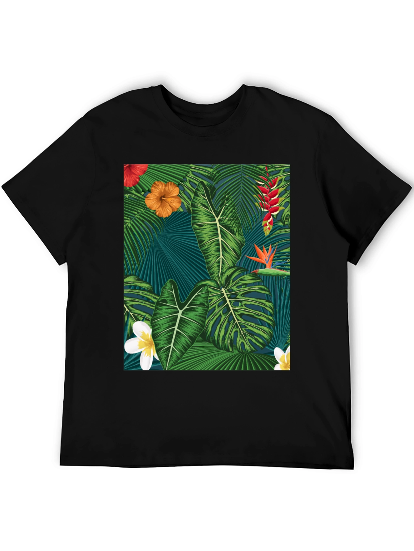 Tropical Paradise Graphic T-Shirt