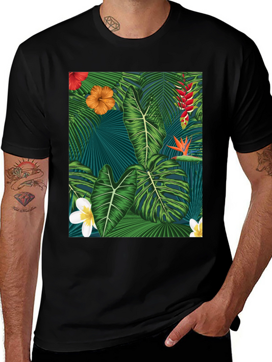 Tropical Paradise Graphic T-Shirt