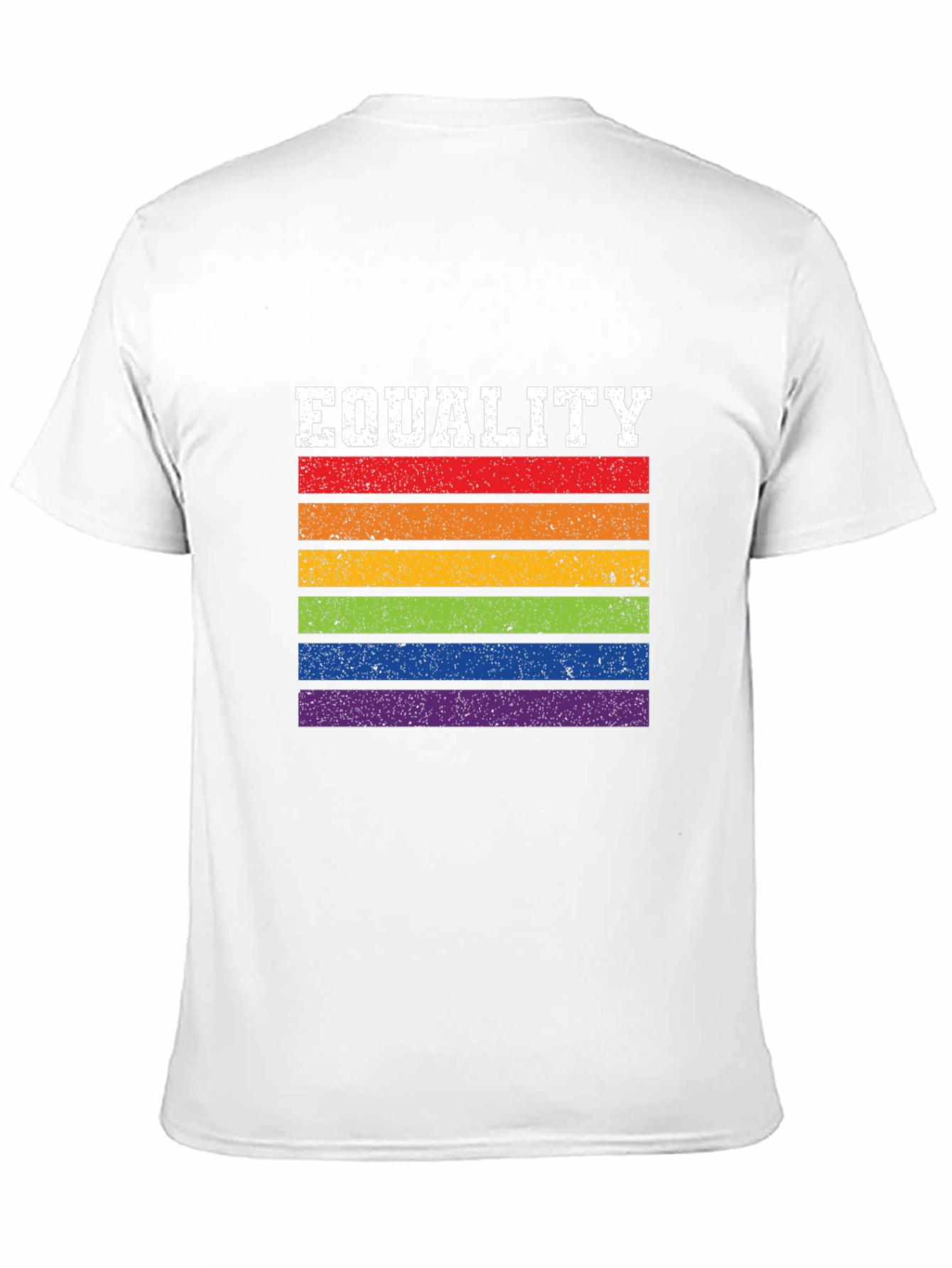 Equality Pride T-Shirt - Rainbow LGBT Rights Tee