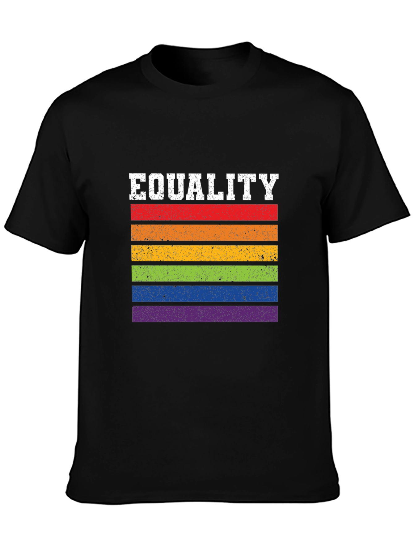 Equality Pride T-Shirt - Rainbow LGBT Rights Tee