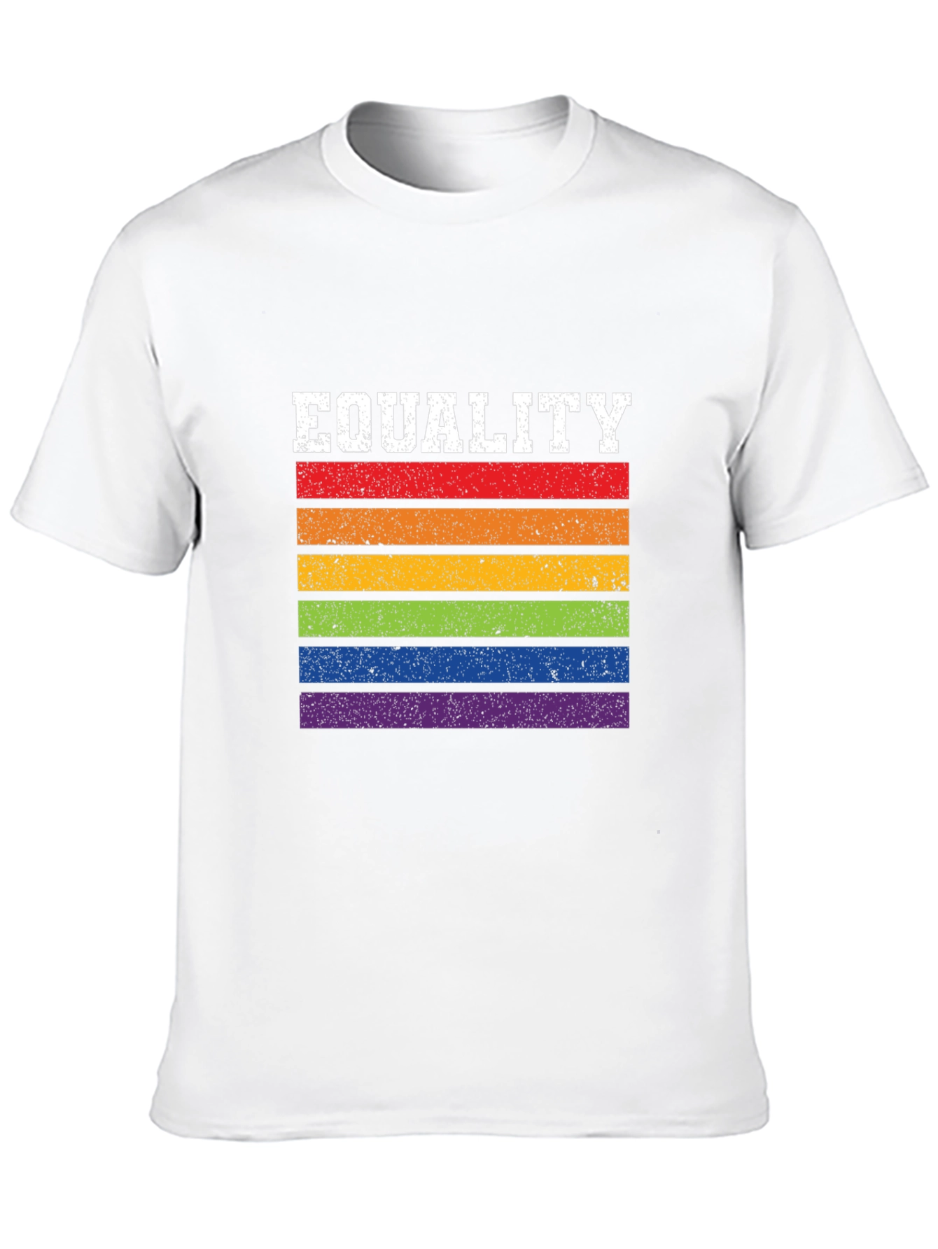 Equality Pride T-Shirt - Rainbow LGBT Rights Tee