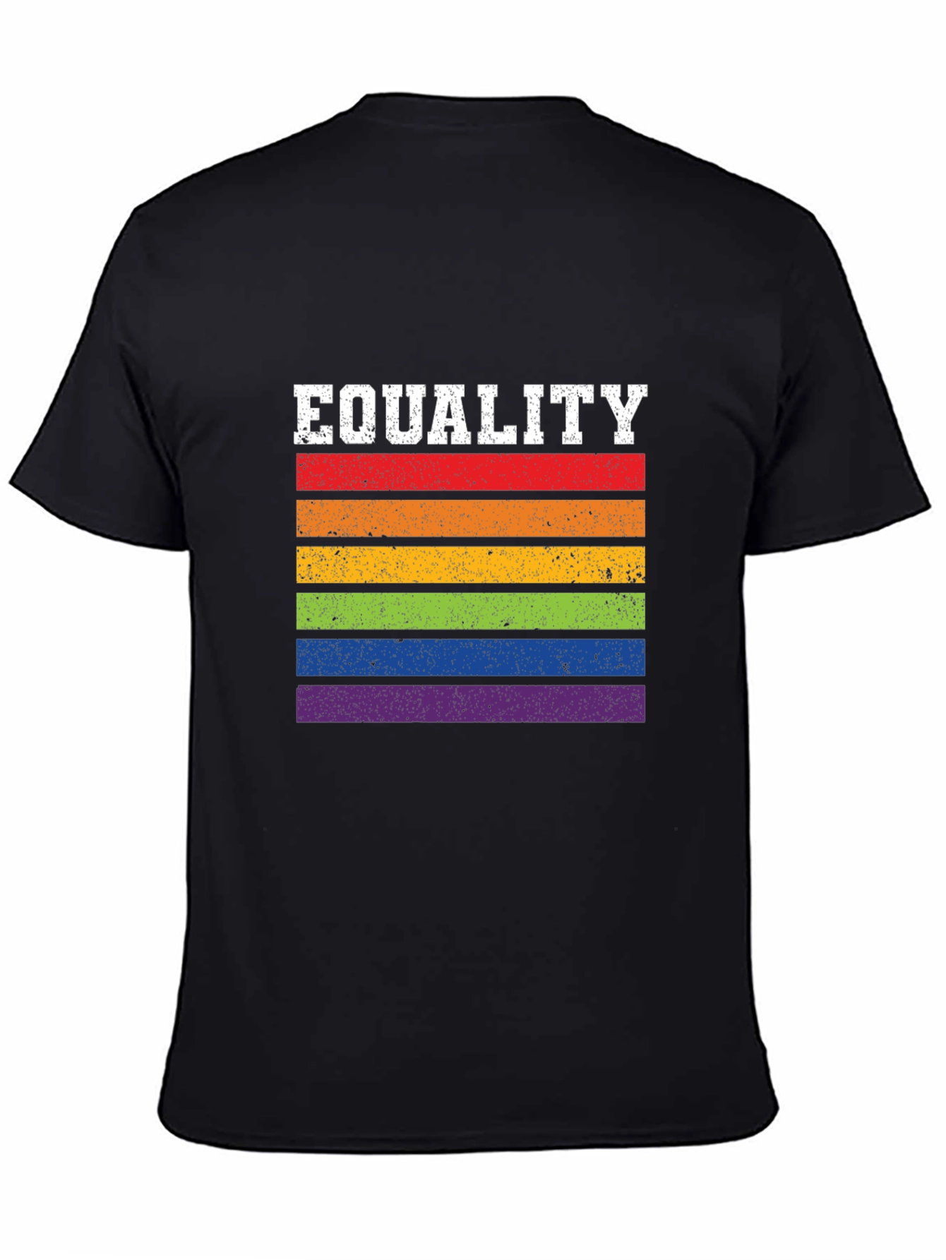 Equality Pride T-Shirt - Rainbow LGBT Rights Tee