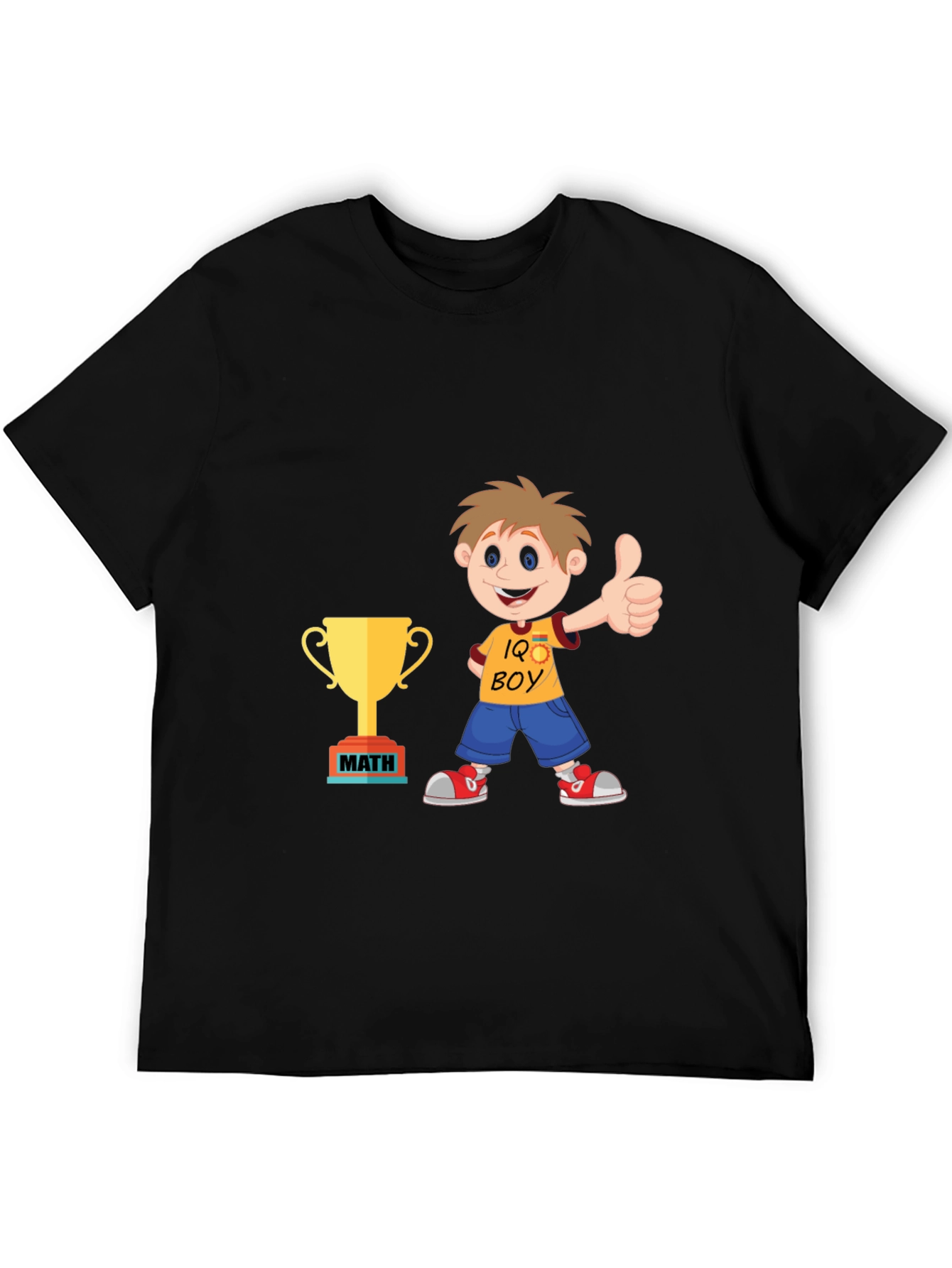 IQ Boy Math Champion Graphic T-Shirt