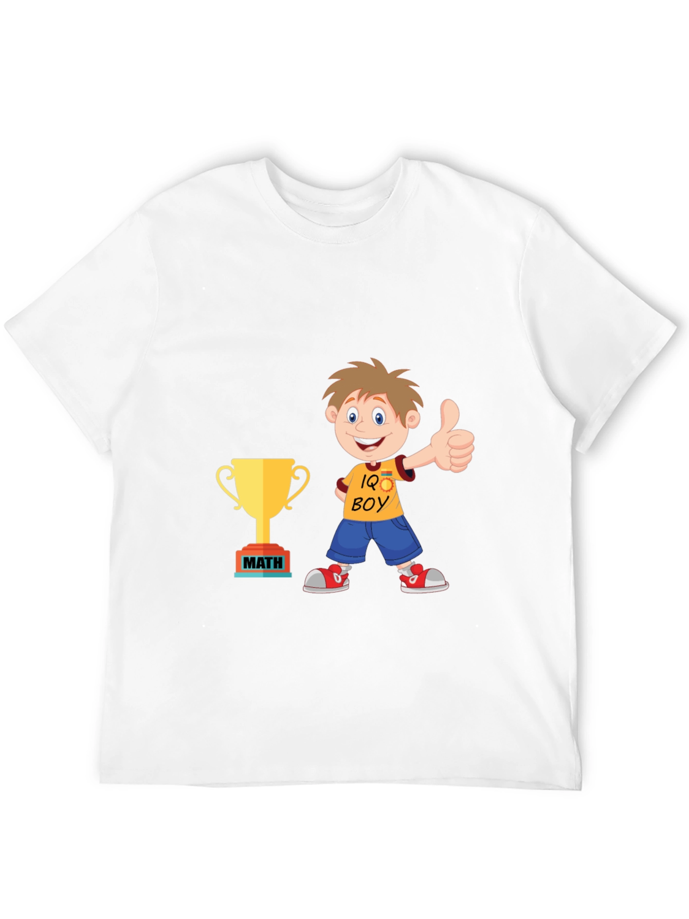 IQ Boy Math Champion Graphic T-Shirt