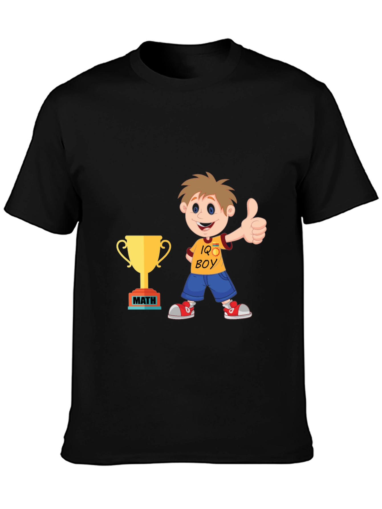 IQ Boy Math Champion Graphic T-Shirt