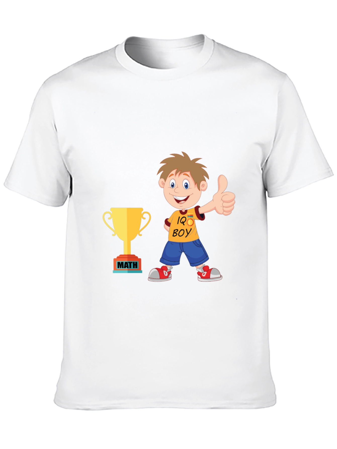 IQ Boy Math Champion Graphic T-Shirt