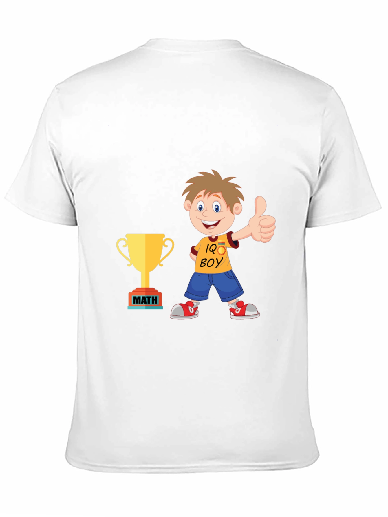 IQ Boy Math Champion Graphic T-Shirt