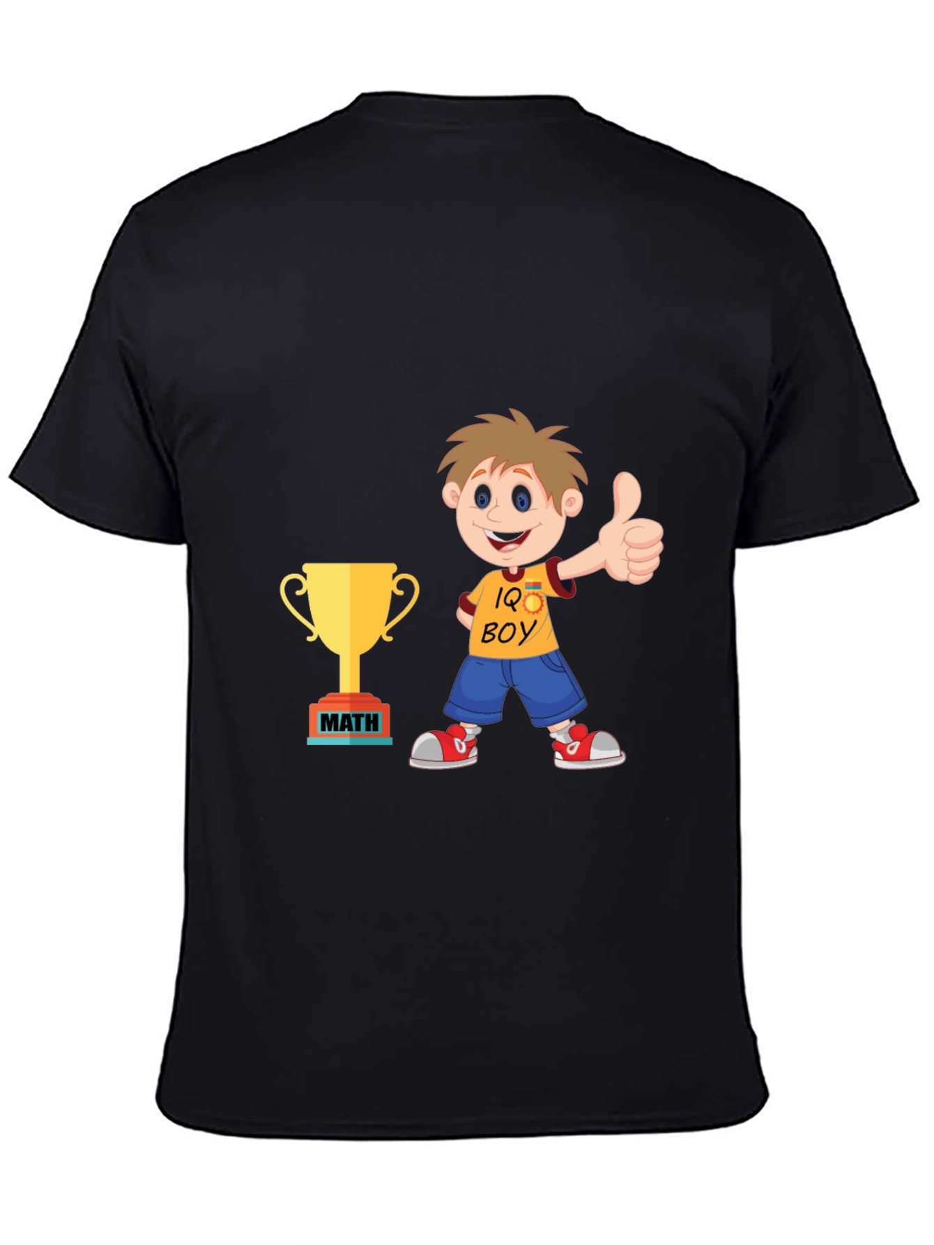IQ Boy Math Champion Graphic T-Shirt