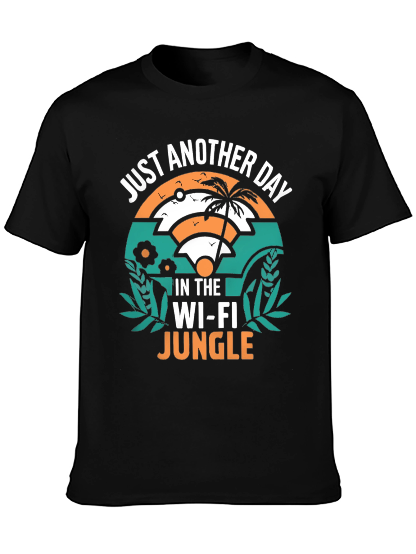 Wi-Fi Jungle T-Shirt - Humorous Tech Tee