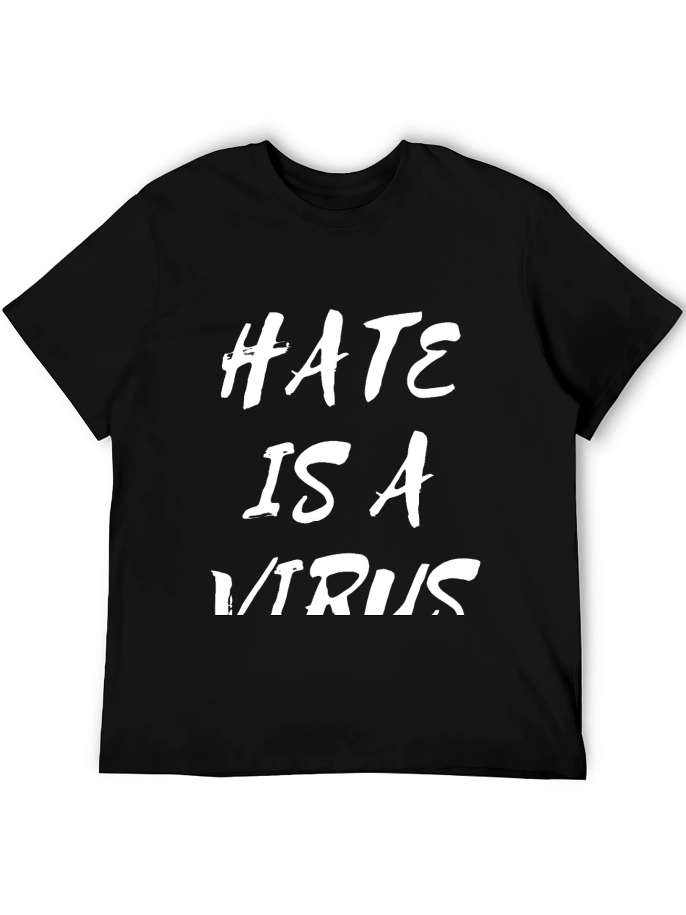 Hate is a Virus Graphic T-Shirt
