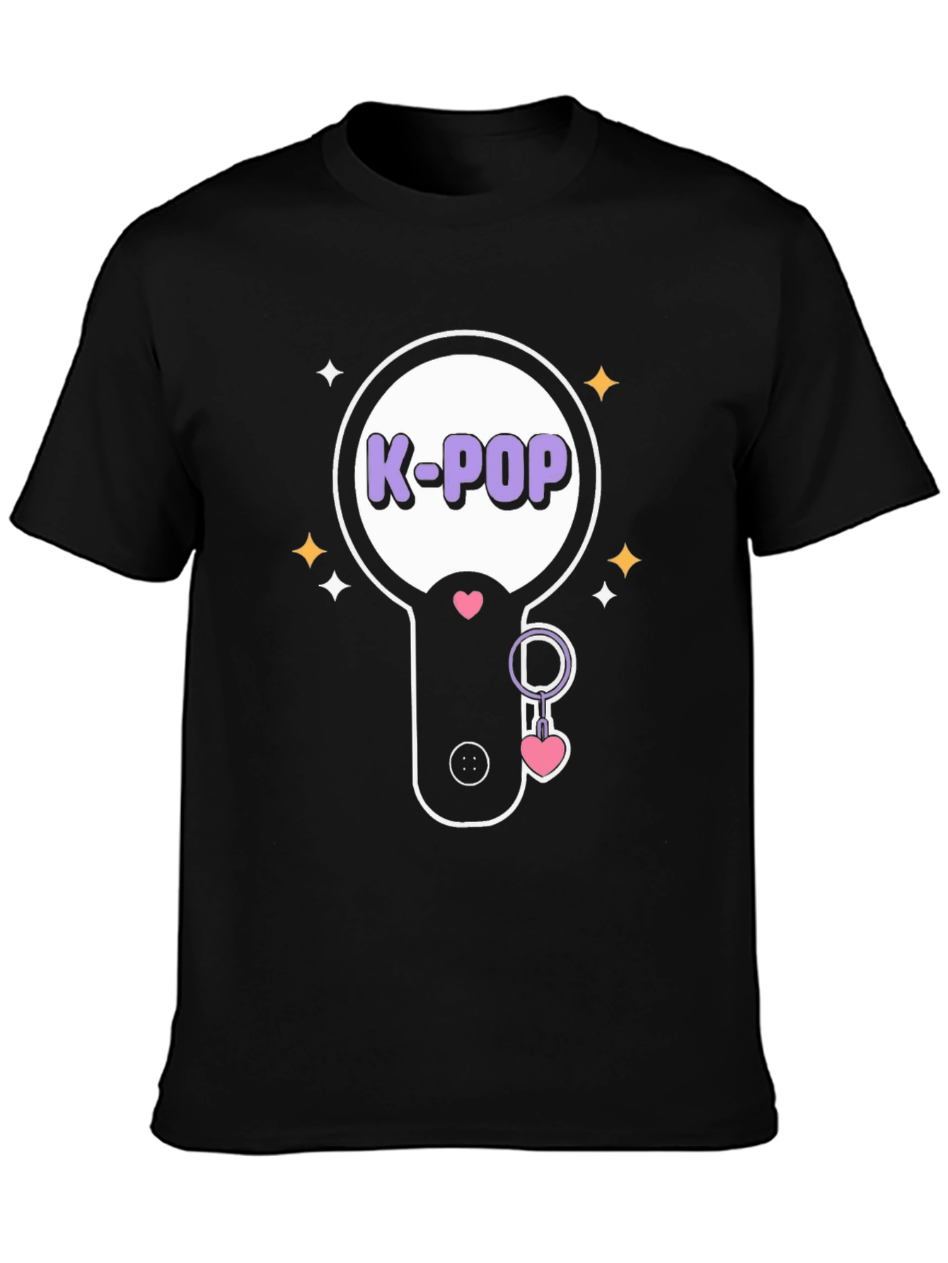 K-Pop Fan T-Shirt: Lightstick Design