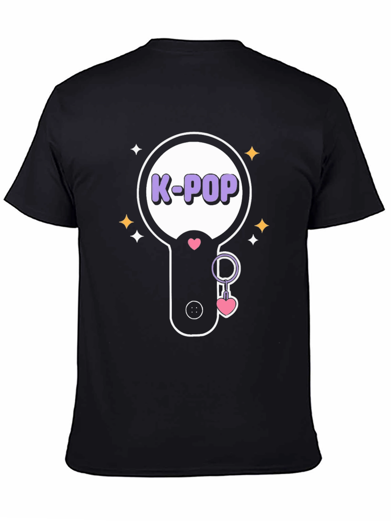 K-Pop Fan T-Shirt: Lightstick Design