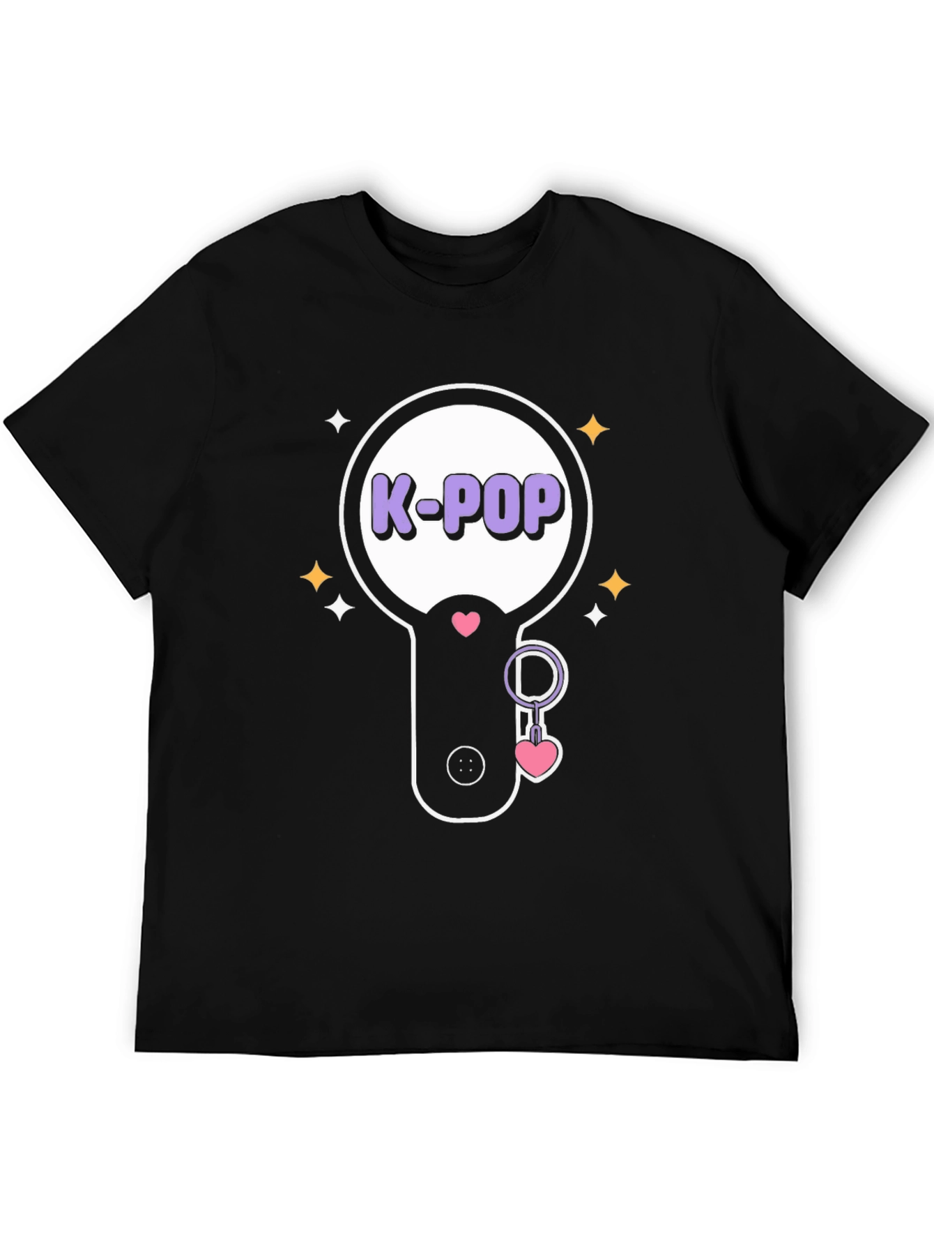 K-Pop Fan T-Shirt: Lightstick Design