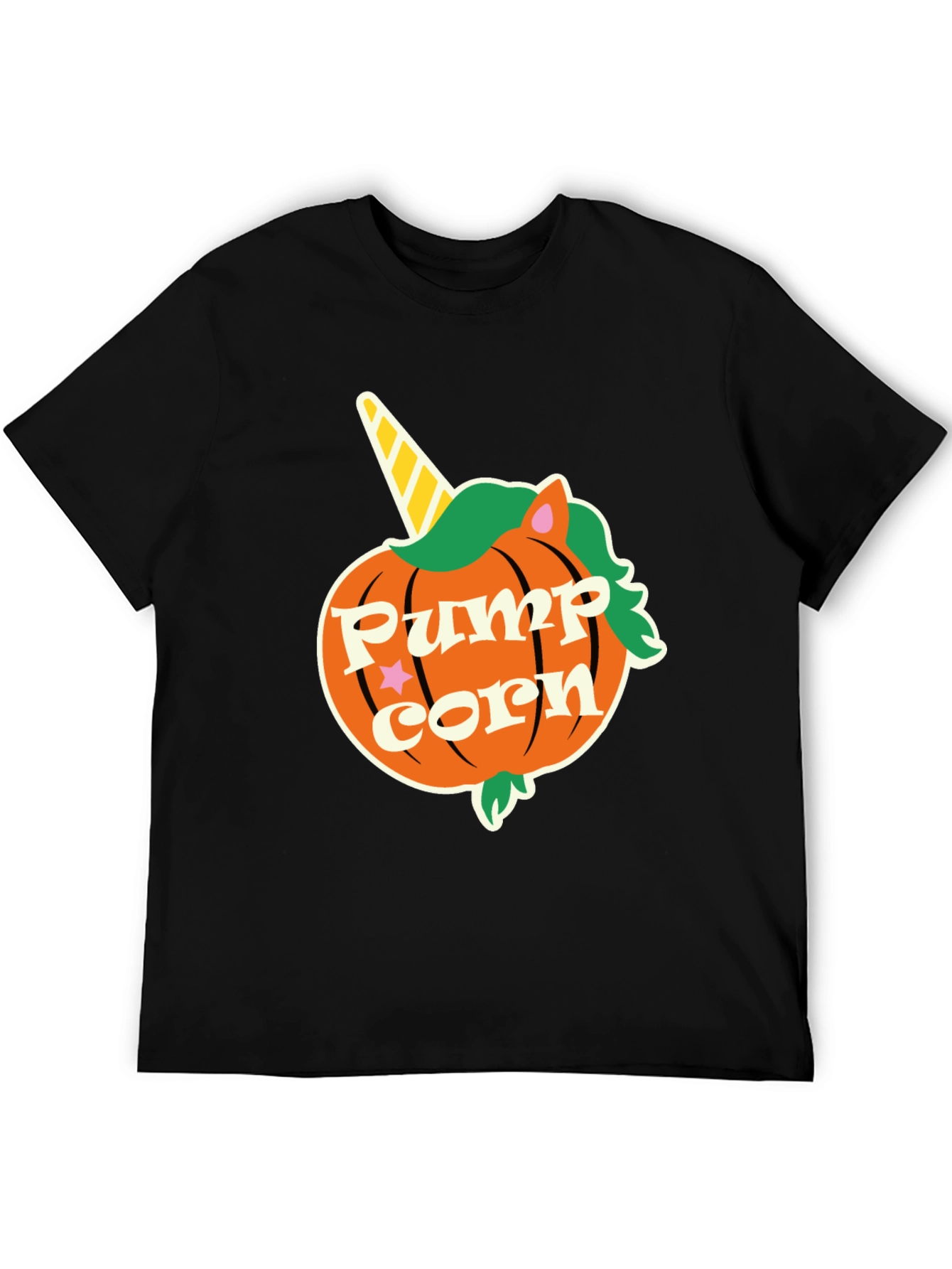 Pumpkin Unicorn Halloween T-Shirt