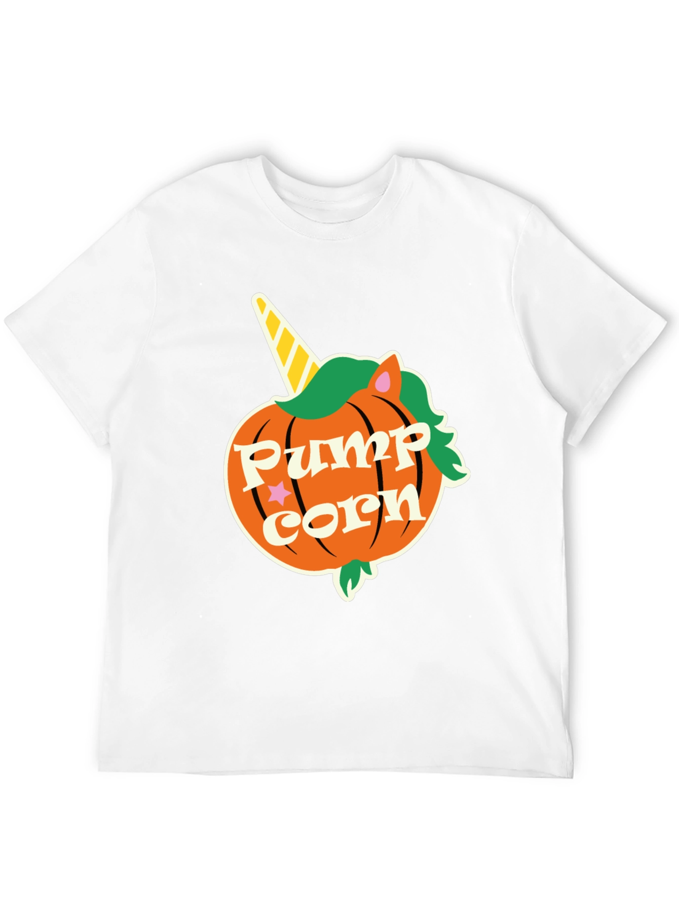 Pumpkin Unicorn Halloween T-Shirt