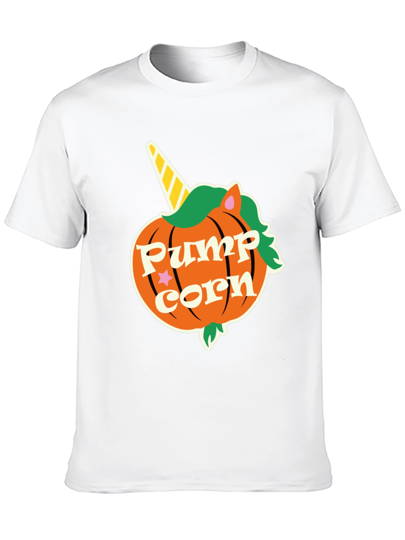 Pumpkin Unicorn Halloween T-Shirt