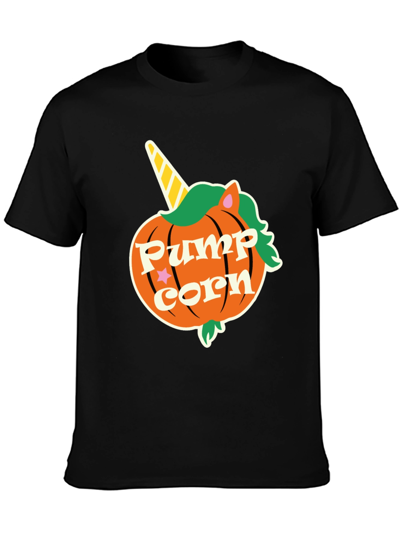 Pumpkin Unicorn Halloween T-Shirt