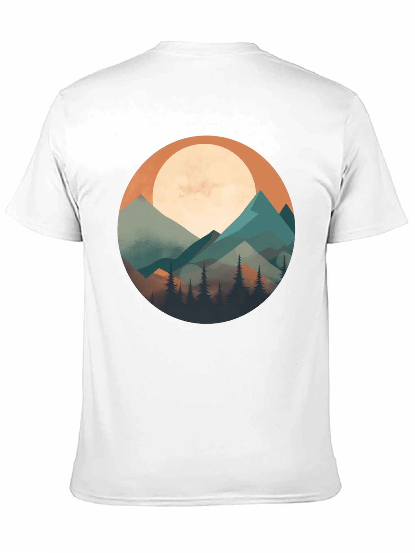 Mountain Scene Graphic Tee