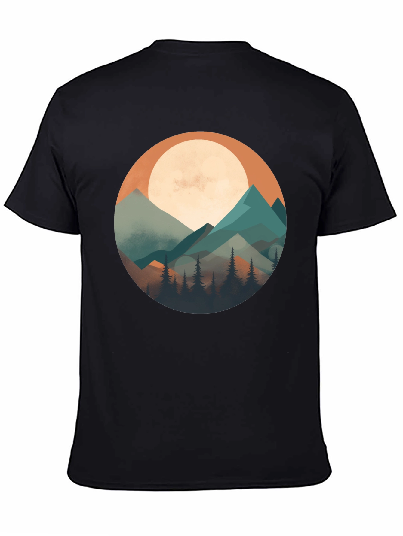 Mountain Scene Graphic Tee