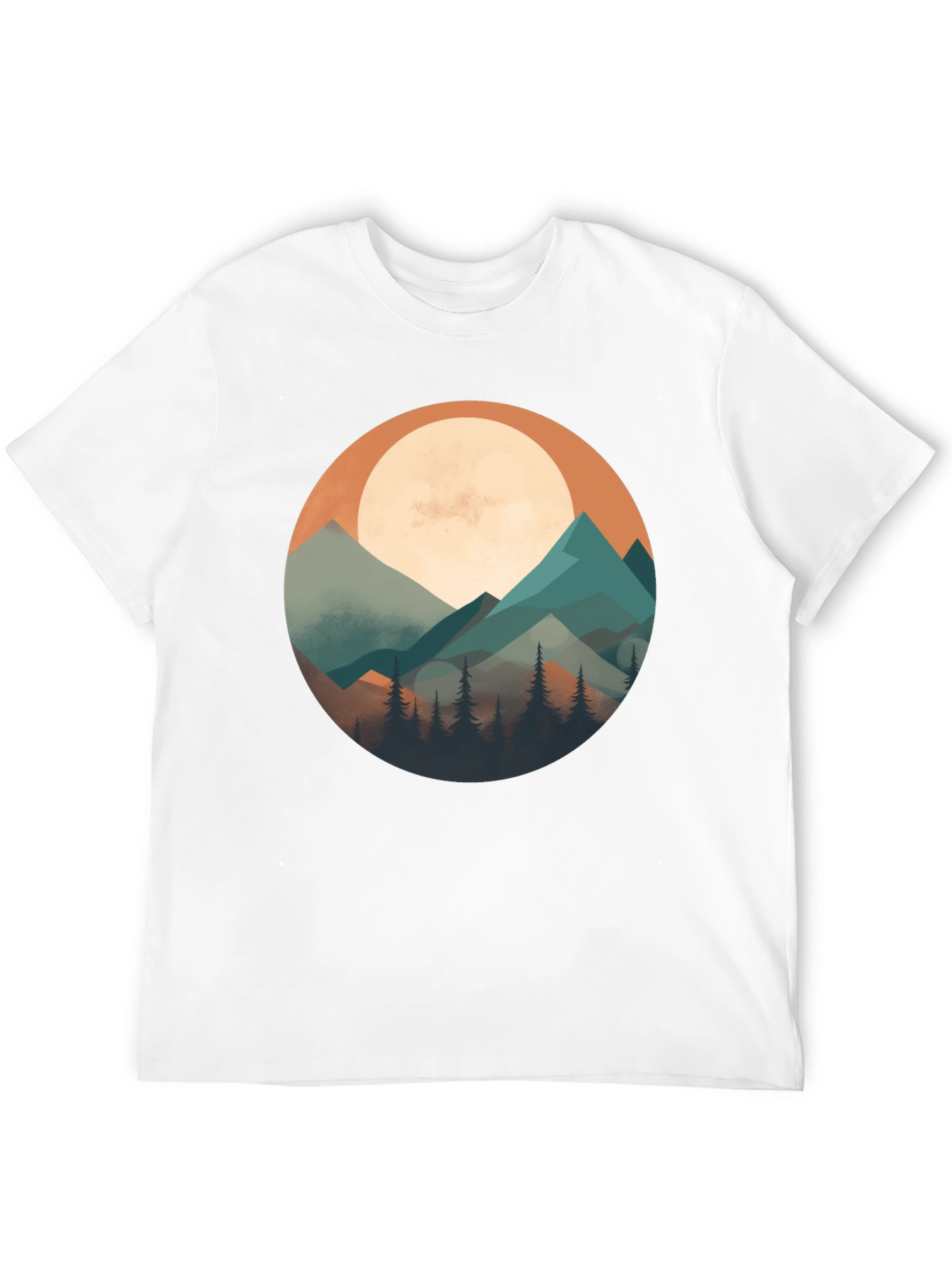 Mountain Scene Graphic Tee