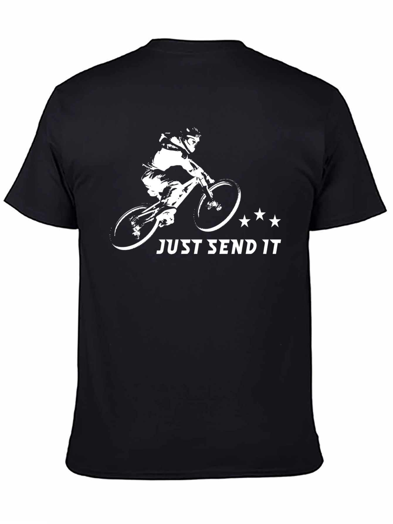 Just Send It Mountain Bike Graphic T-Shirt
