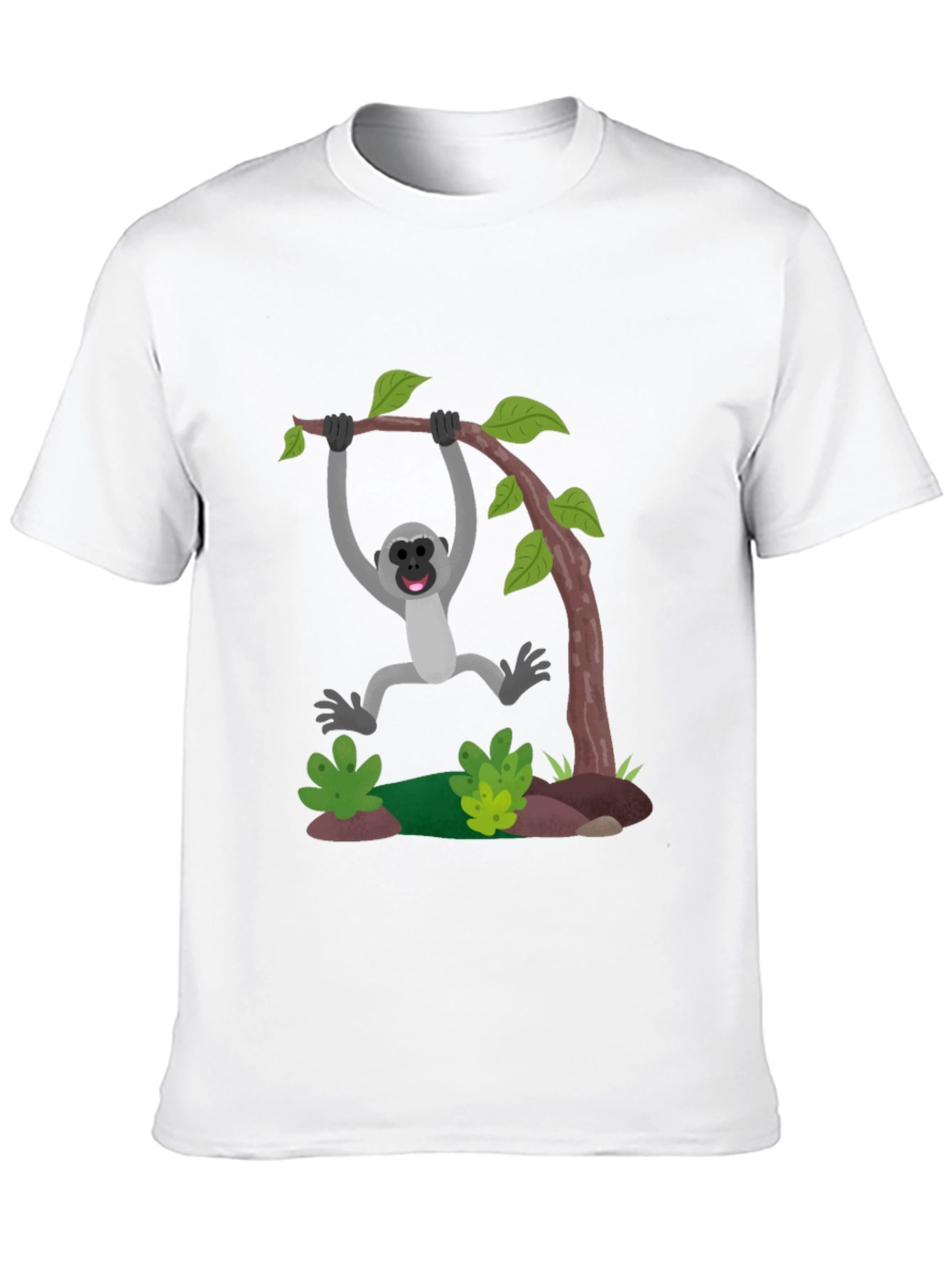 Monkeying Around Black T-Shirt