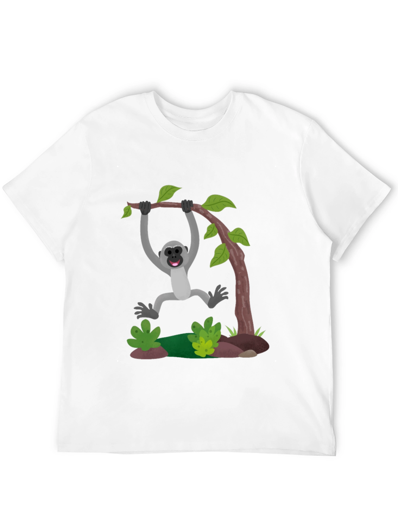 Monkeying Around Black T-Shirt
