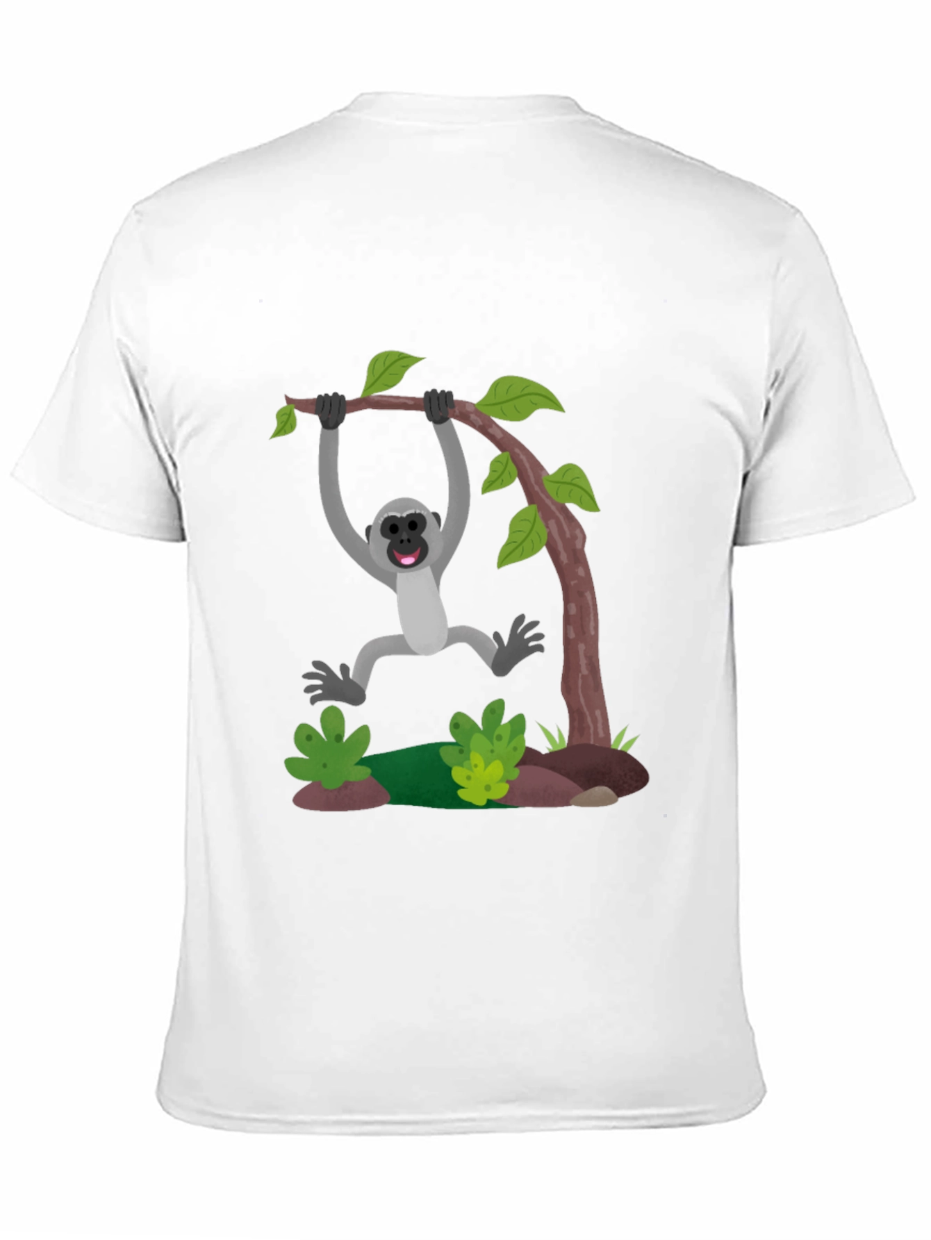 Monkeying Around Black T-Shirt