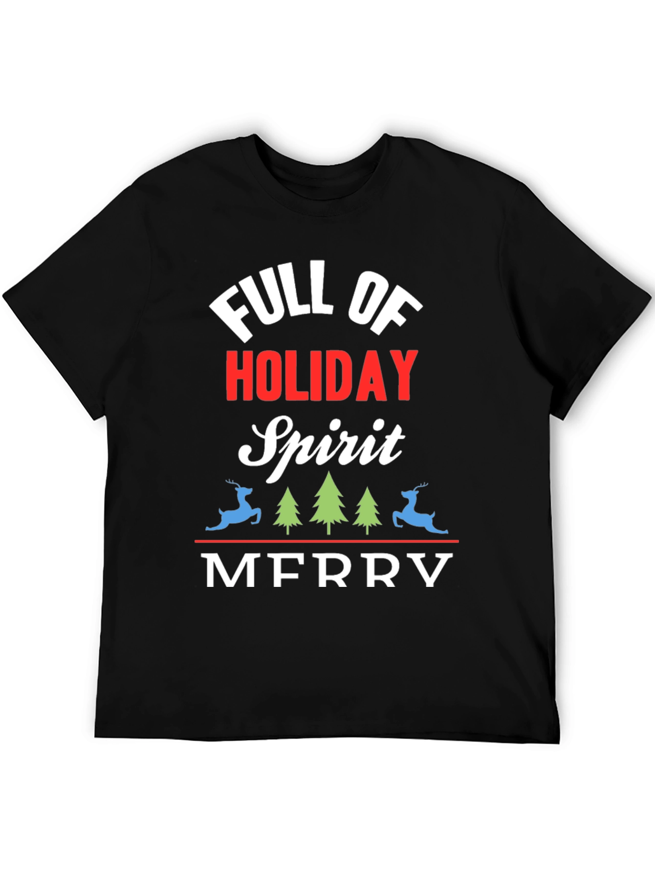 Holiday Spirit T-Shirt - Festive Christmas Tee