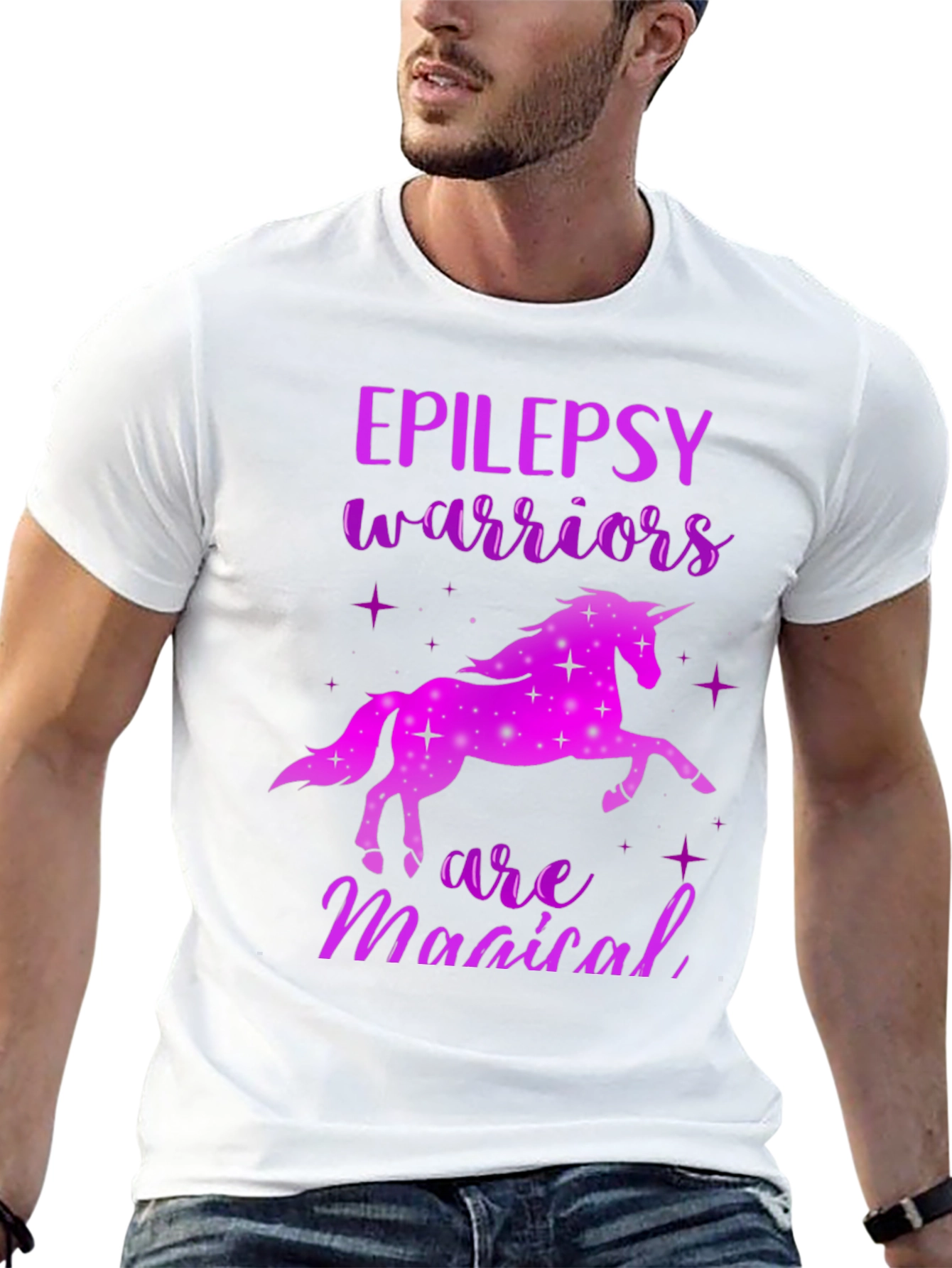 Epilepsy Warriors Magical Unicorn T-Shirt