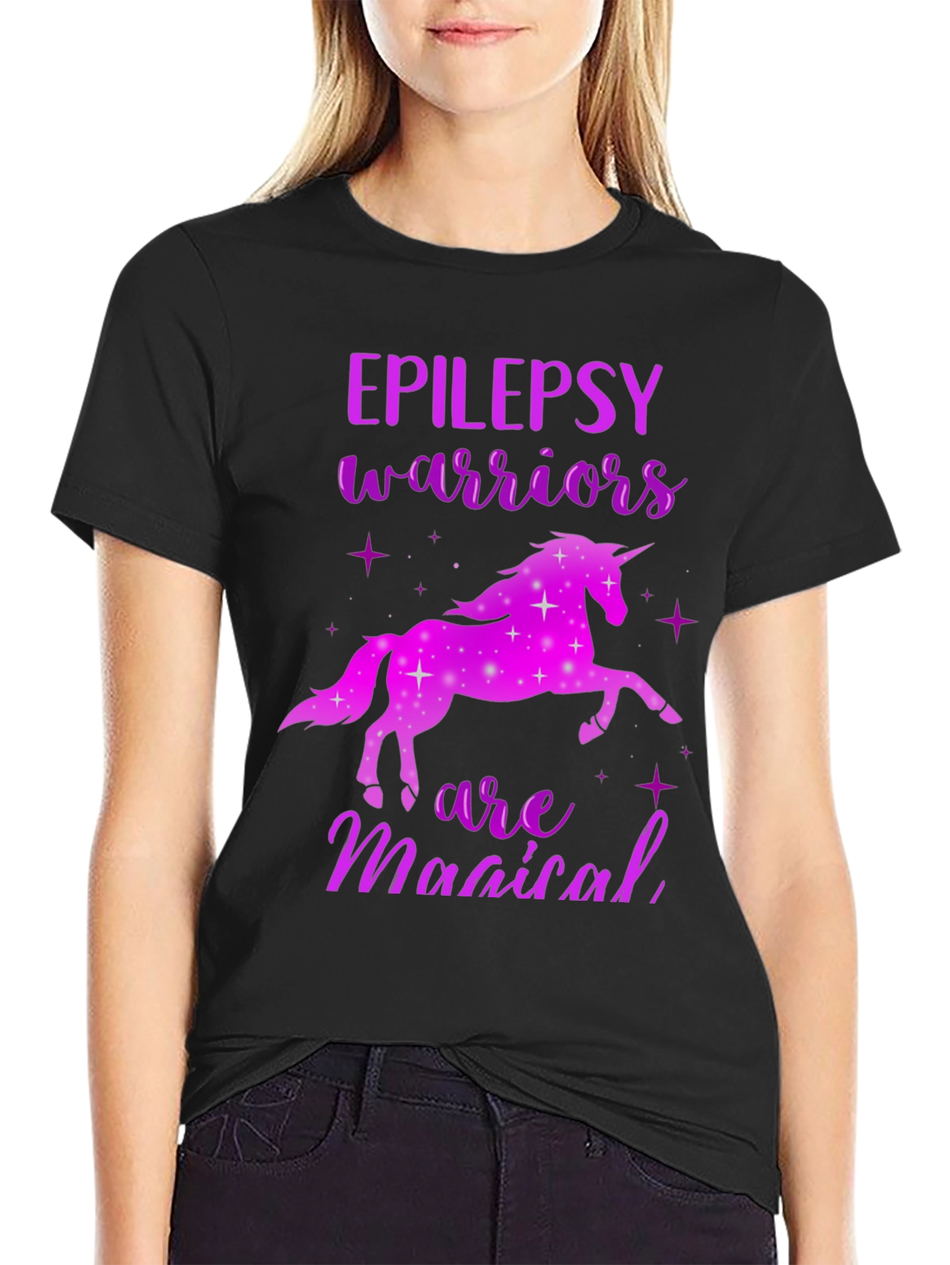 Epilepsy Warriors Magical Unicorn T-Shirt