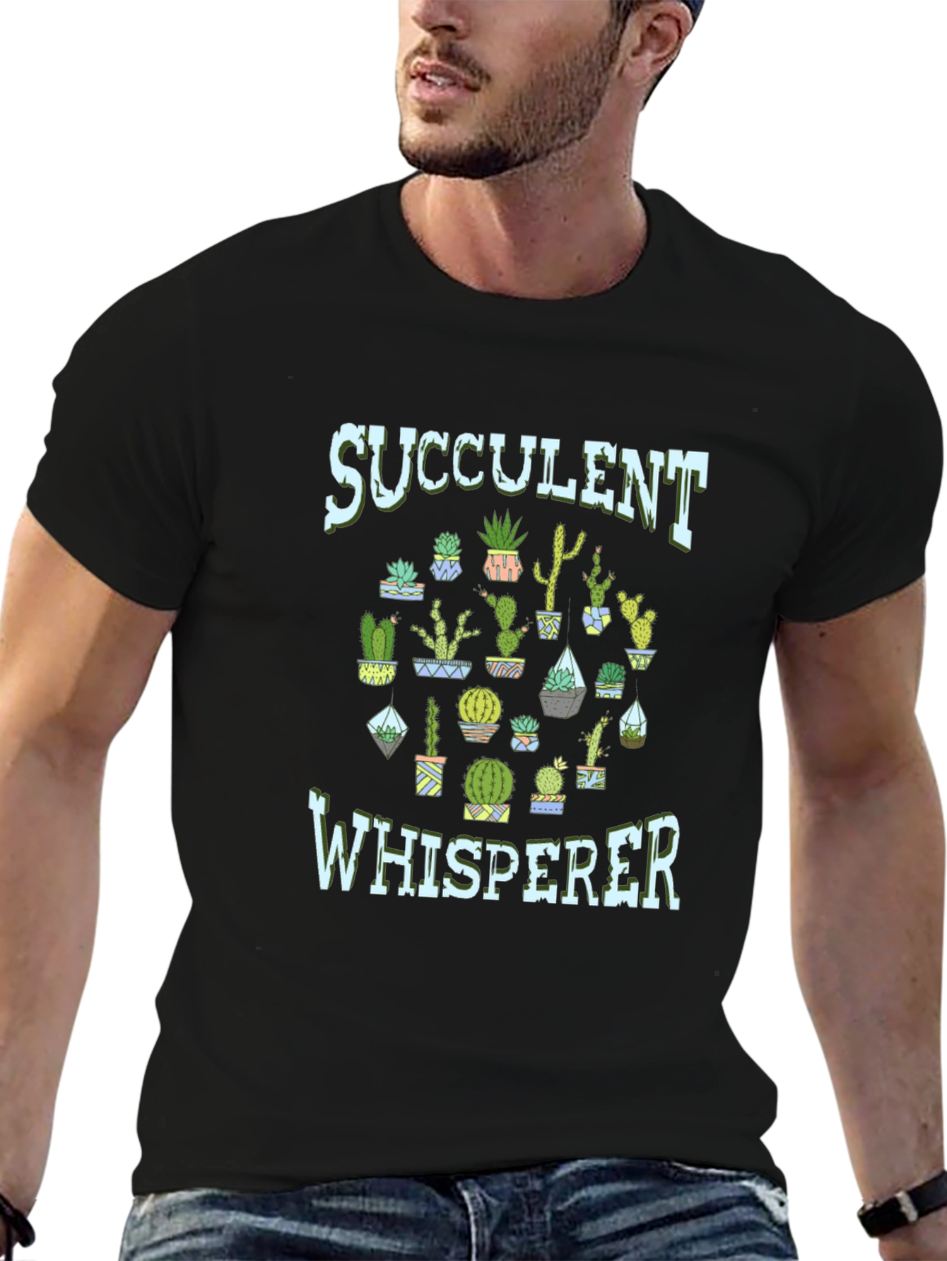 Succulent Whisperer Graphic Tee