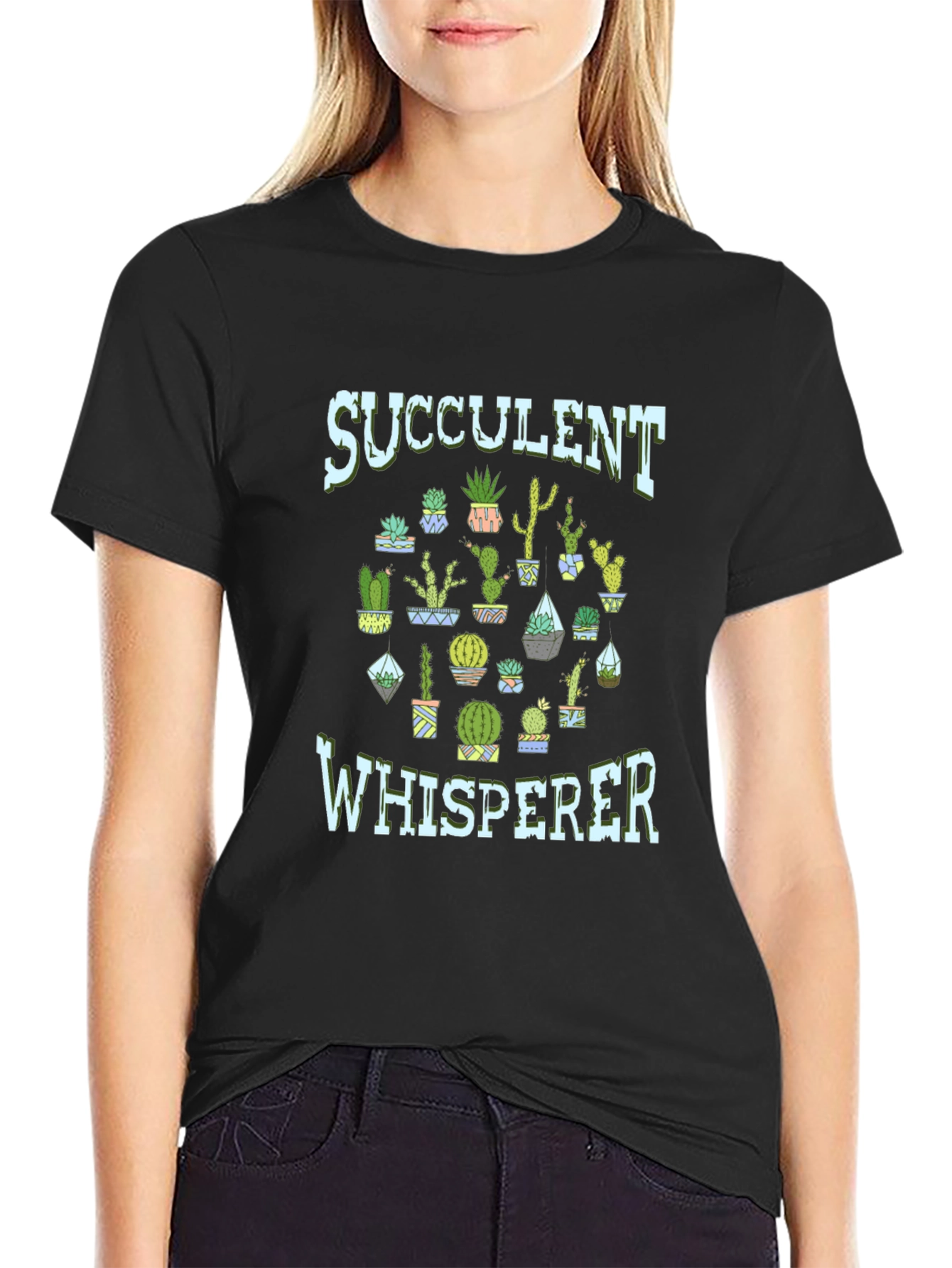 Succulent Whisperer Graphic Tee